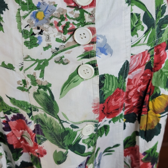 Vintage Private Collection by House of Lloyd 2 Piece skirt set Cotton Size 10 - Picture 8 of 12